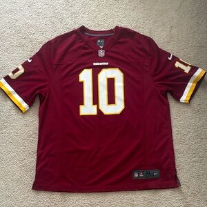 Nike Men's Maroon and Gold Jersey
